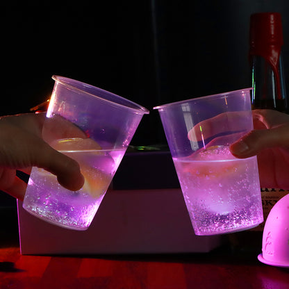 LED Glowing Reusable Cups Set of 2